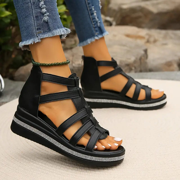 Sandali Ortopedici con Strass Donna — Comfort e Stile Estivo