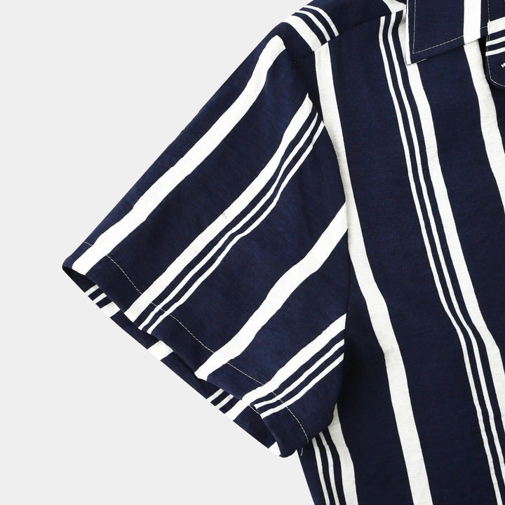 Camicia uomo a righe elegante