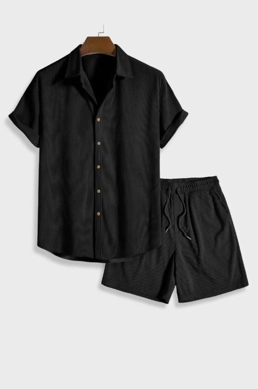 Set uomo estivo camicia pantaloncini