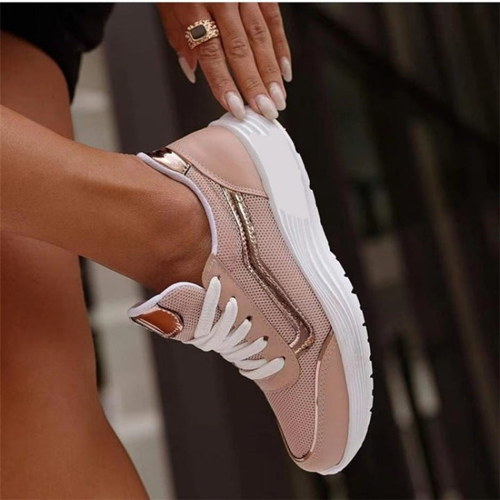 Sneakers Donna Sportive con Fodera in Rete