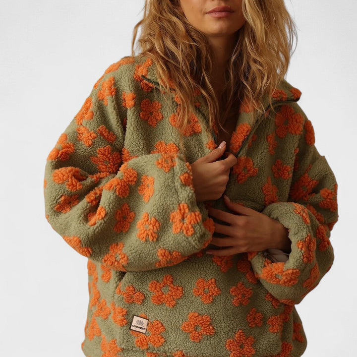 Daisy - Fleece Polare Fiorito