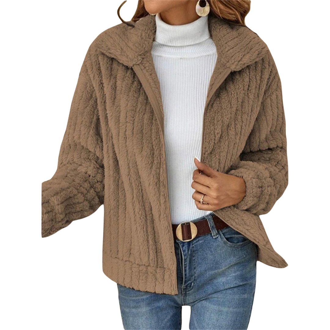 Isabella™ Giacca in Fleece Comoda per l'Inverno