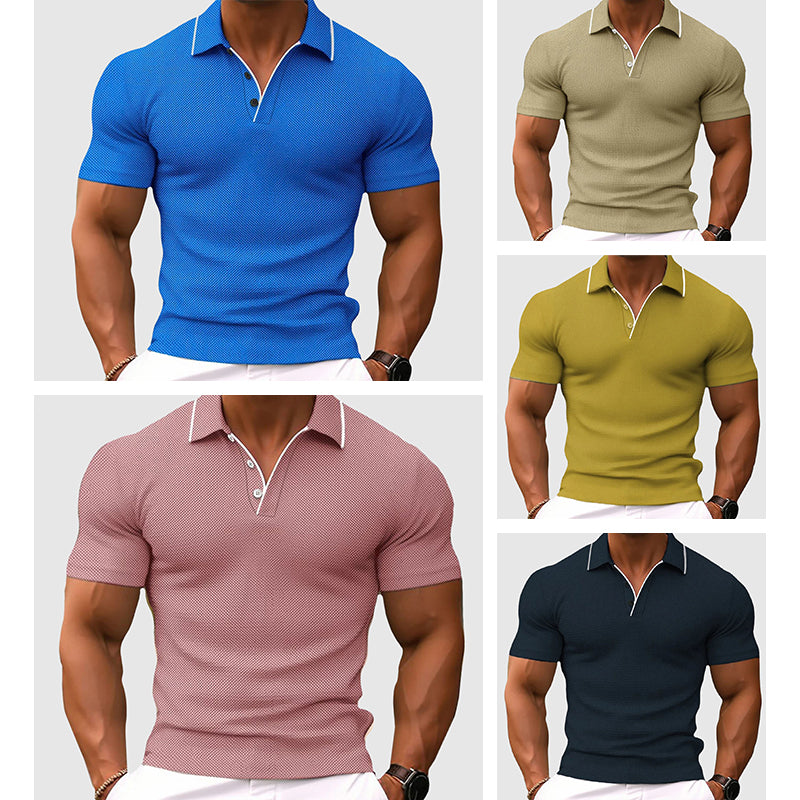 T shirt lussuosa polo uomo knit