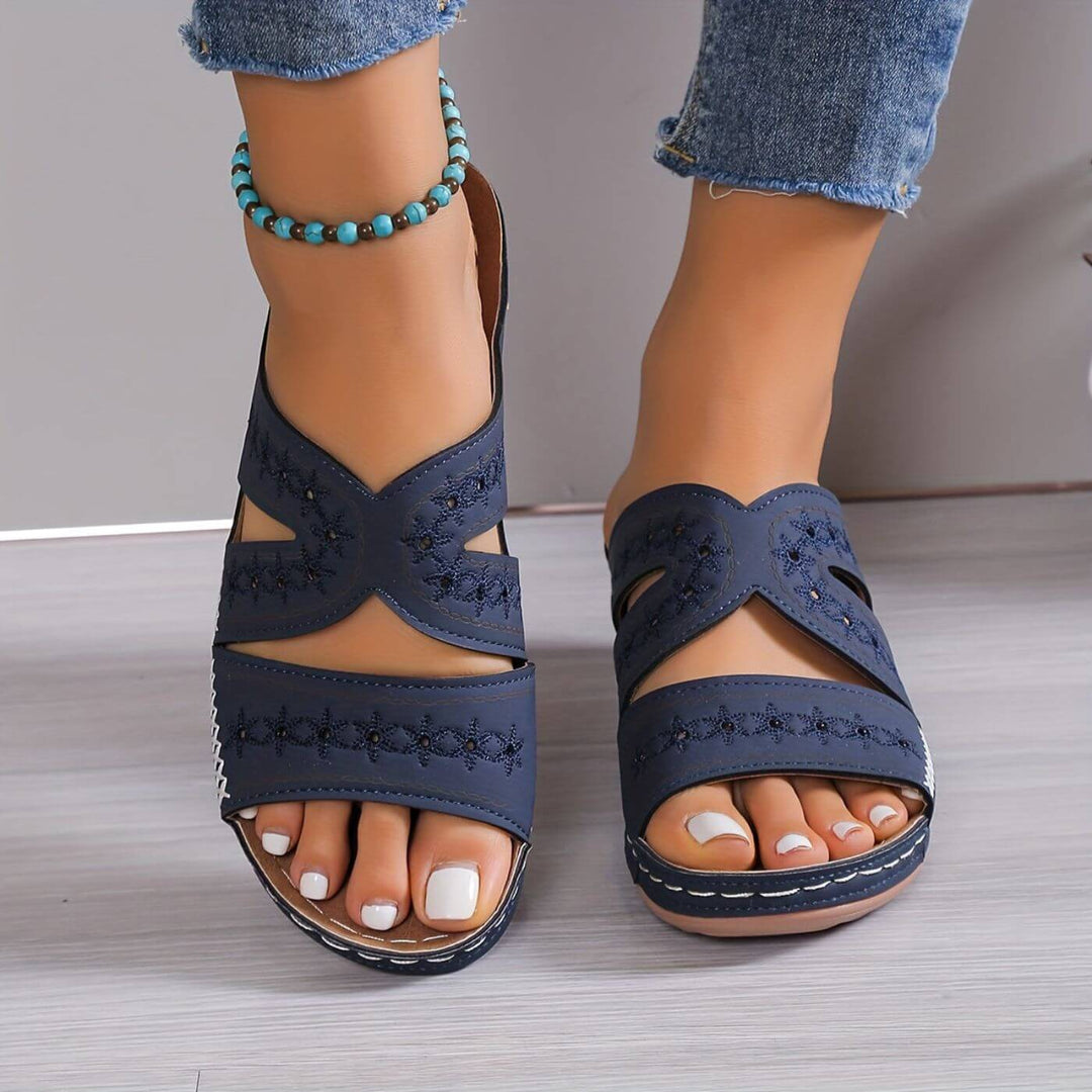 Sandali Ortopedici Donna in Gel con Supporto Plantare