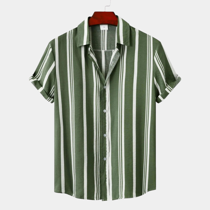 Camicia uomo a righe elegante