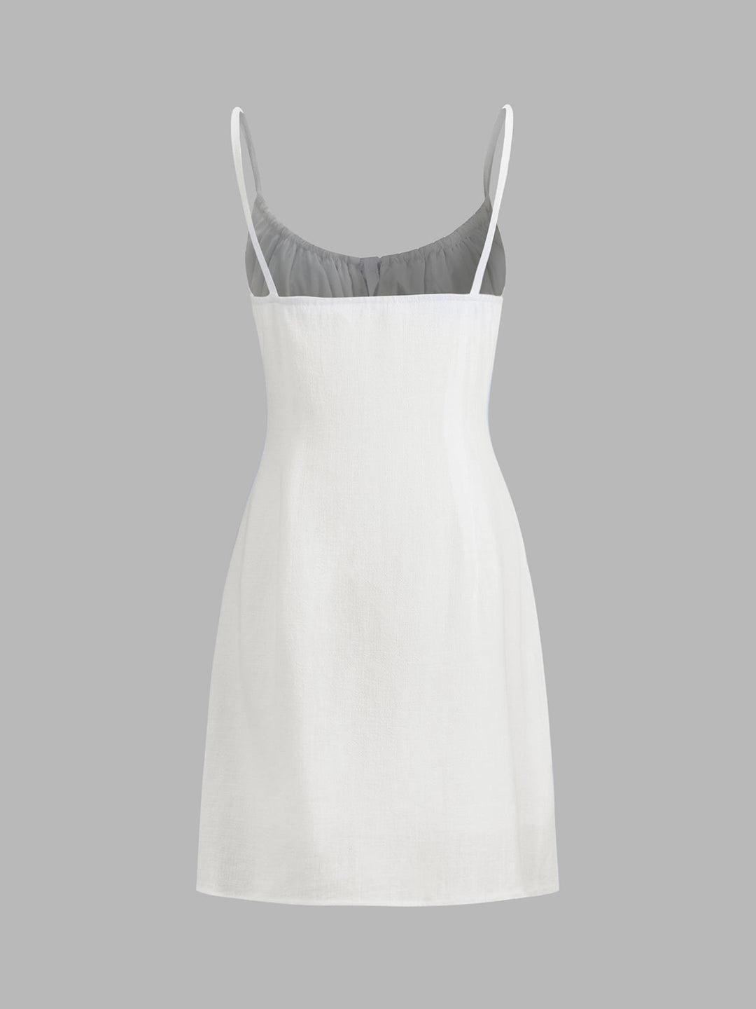 Abito mini elegante lino cotone