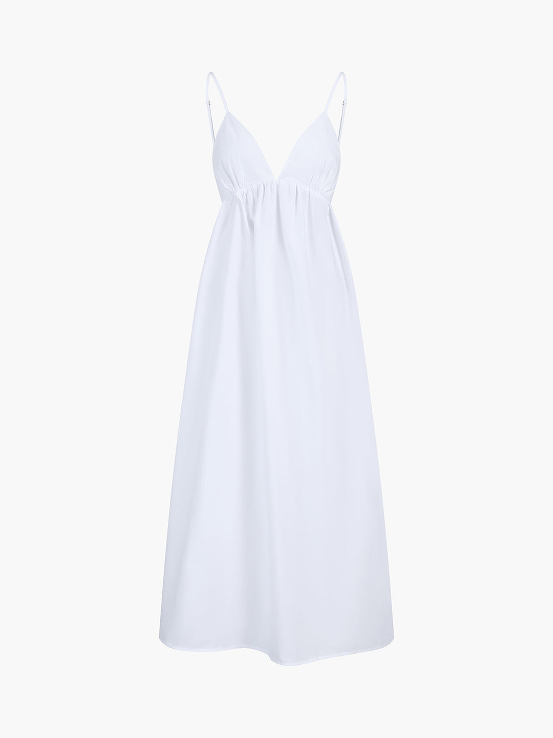 Elegante Abito Lungo Schiena Scoperta Scollo a V