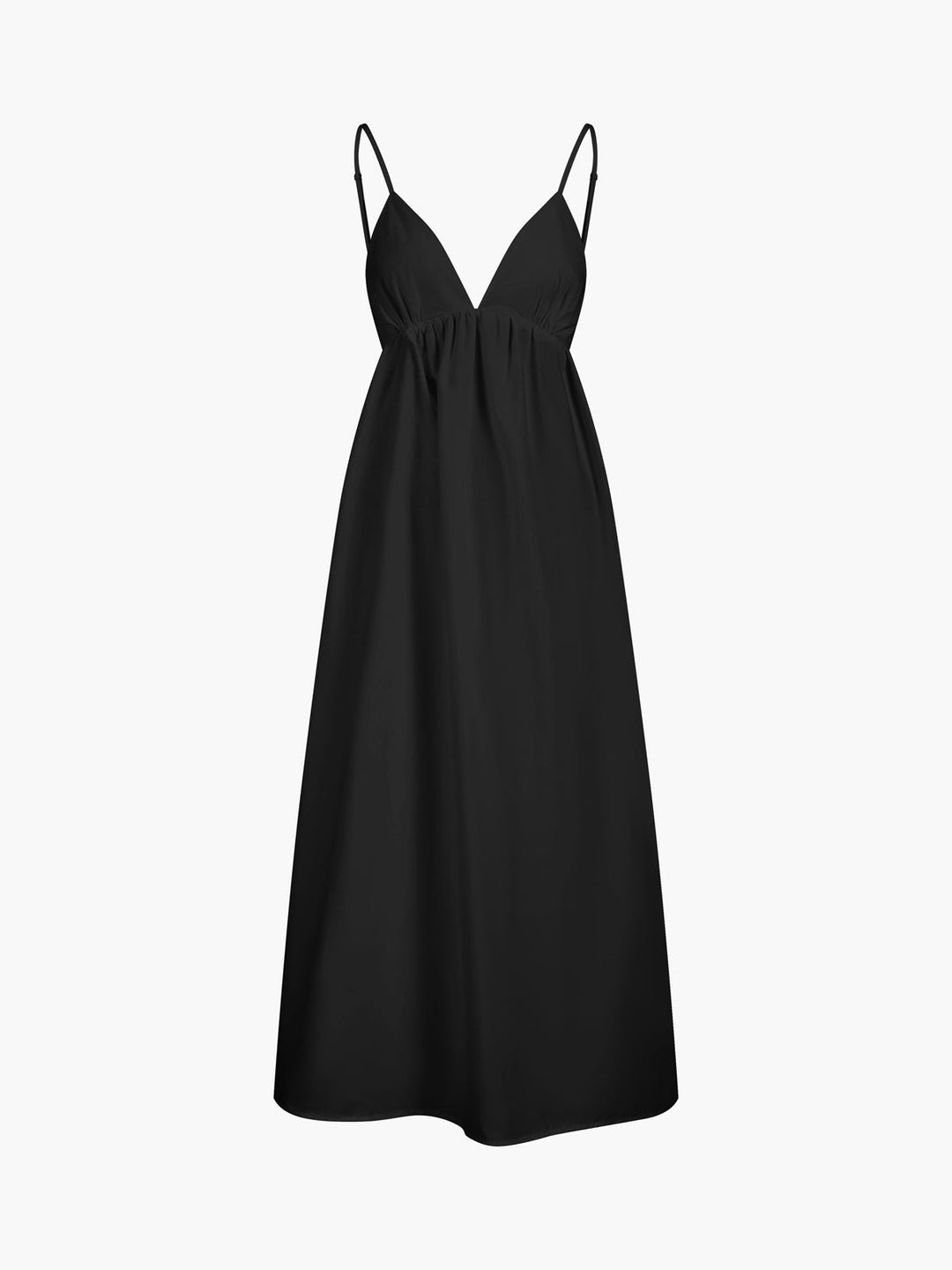 Elegante Abito Lungo Schiena Scoperta Scollo a V