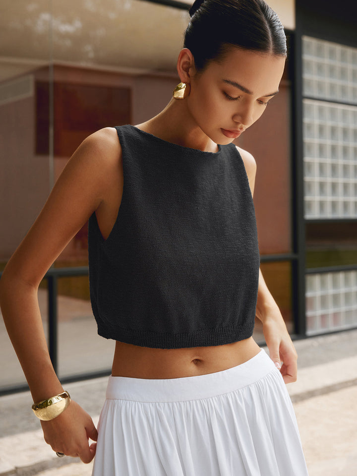 Canotta corta casual alla moda
