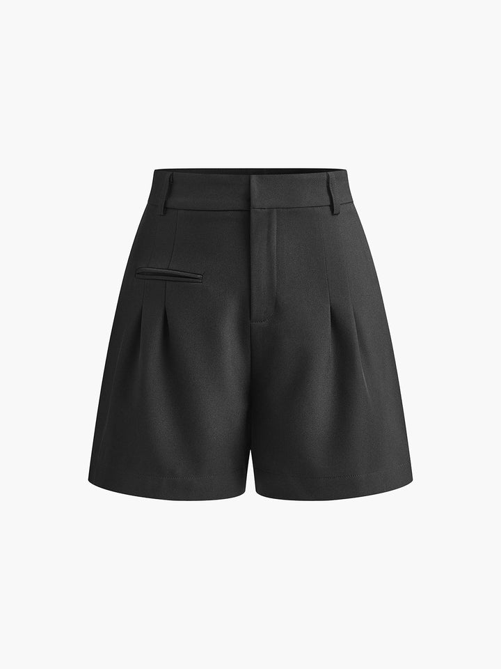 Pantaloncini donna eleganti vita alta