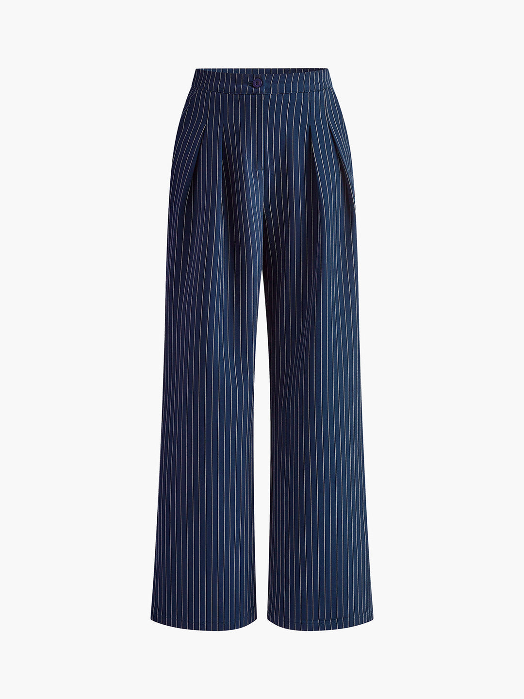 Pantaloni donna eleganti gessati larghi
