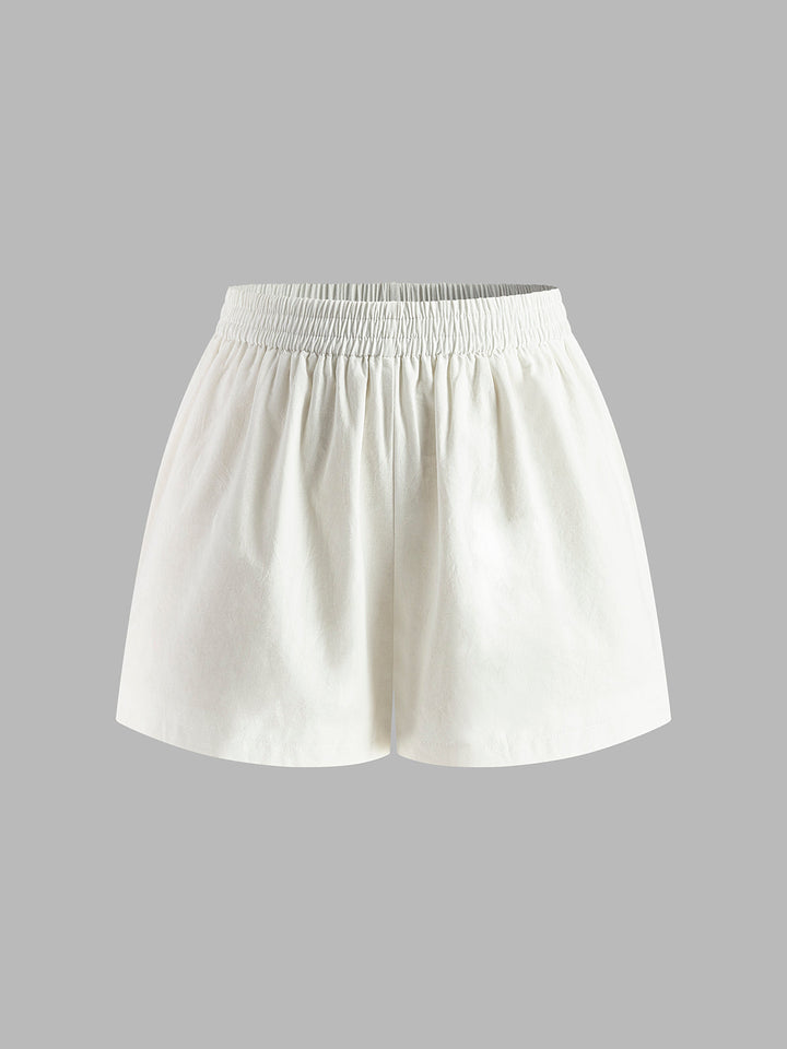 Set estivo donna cotone lino