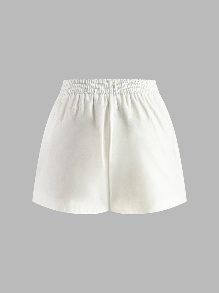 Set estivo donna cotone lino