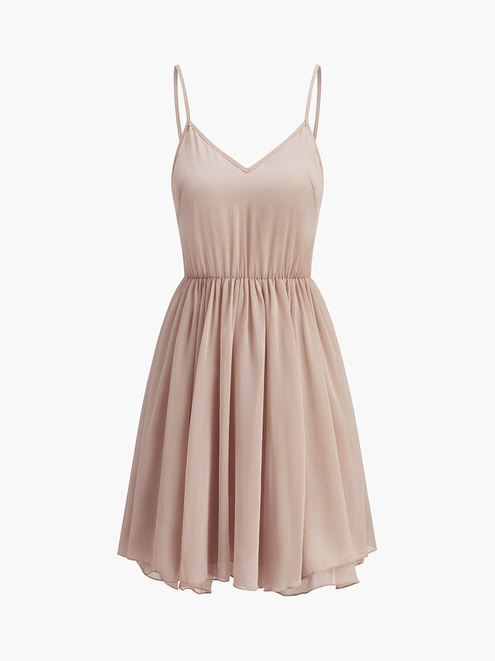 Abito lussuoso chiffon con mantella
