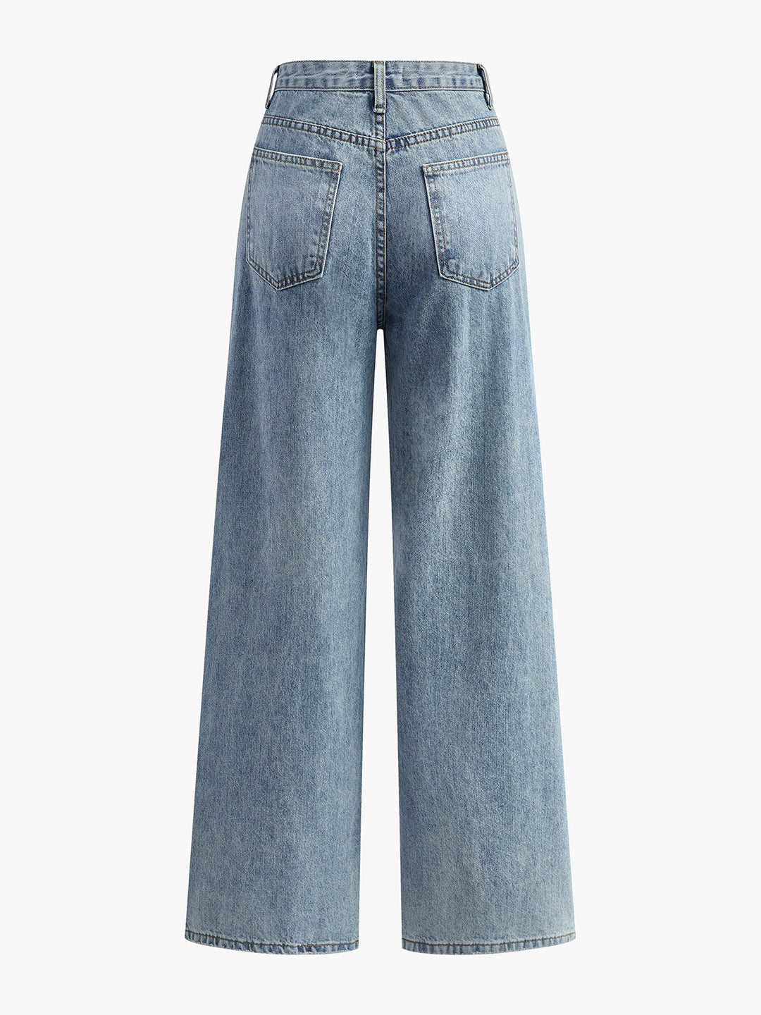 Jeans donna eleganti gamba larga