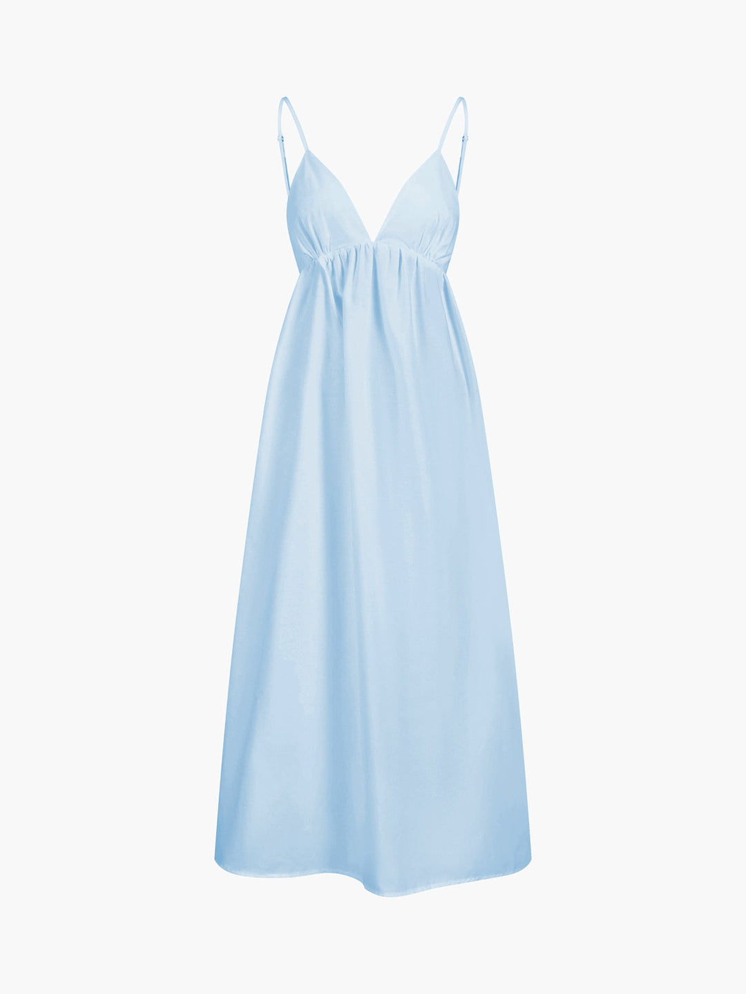 Elegante Abito Lungo Schiena Scoperta Scollo a V
