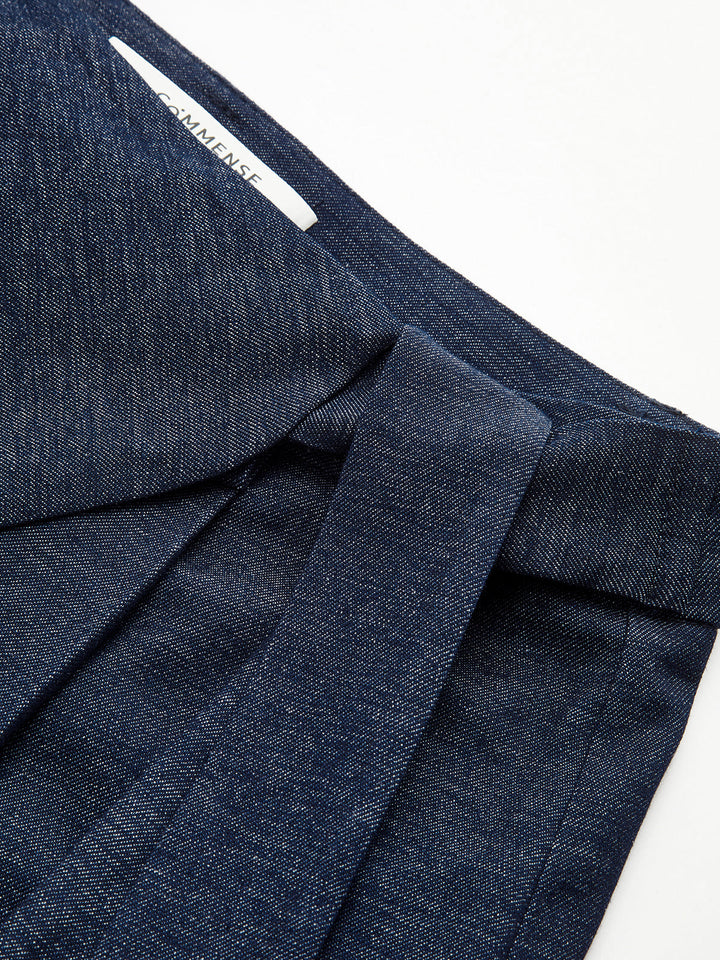 Pantaloni donna eleganti gamba larga