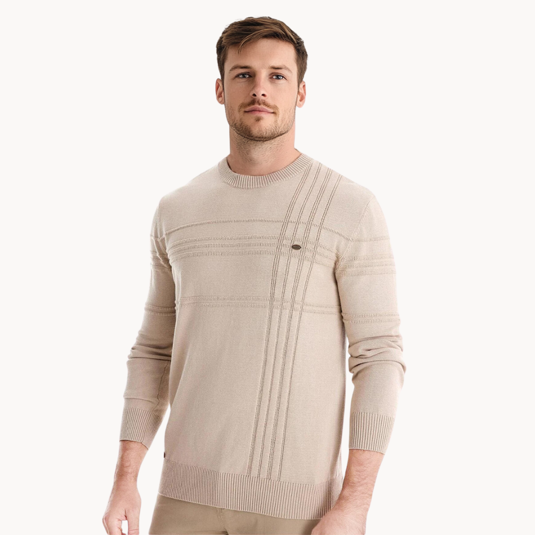 Beeckhoven™ | Maglione da Uomo con Design a Righe
