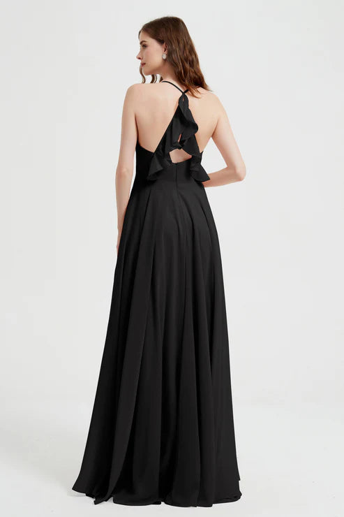 Abito Cerimonia Chiffon Raffinato