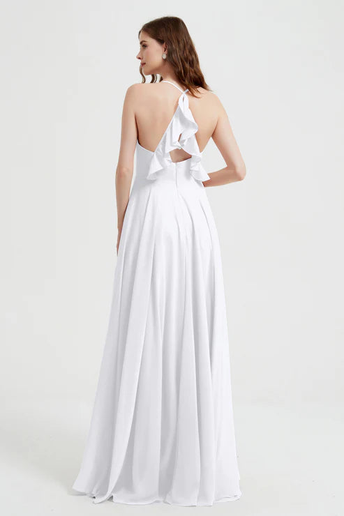 Abito Cerimonia Chiffon Raffinato