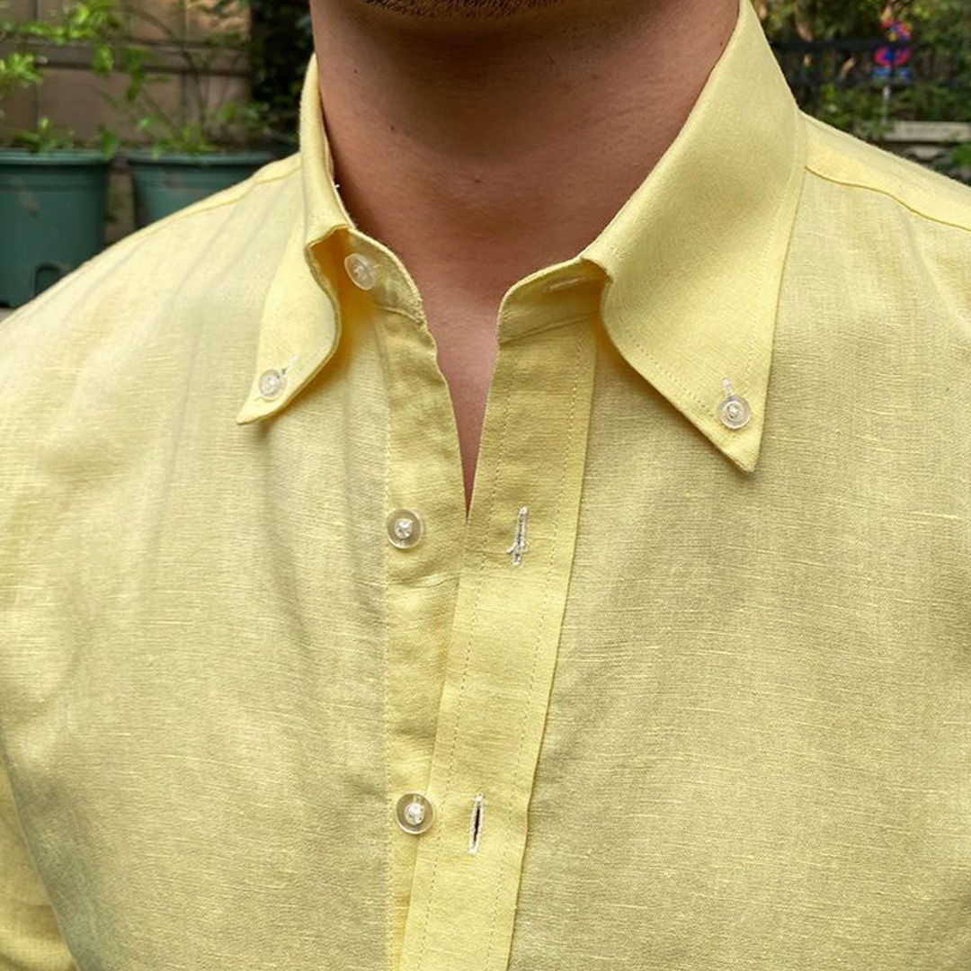 Camicia uomo lino elegante