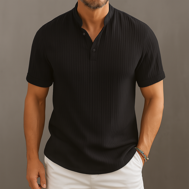 maglietta Avani Camicia in lino con collo a V