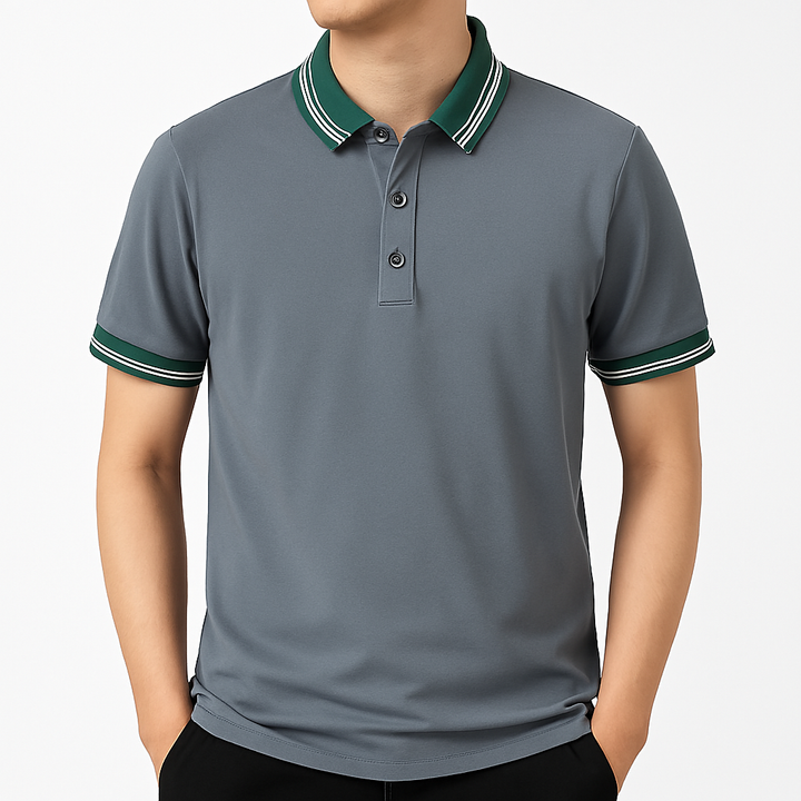 T shirt polo lussuosa uomo