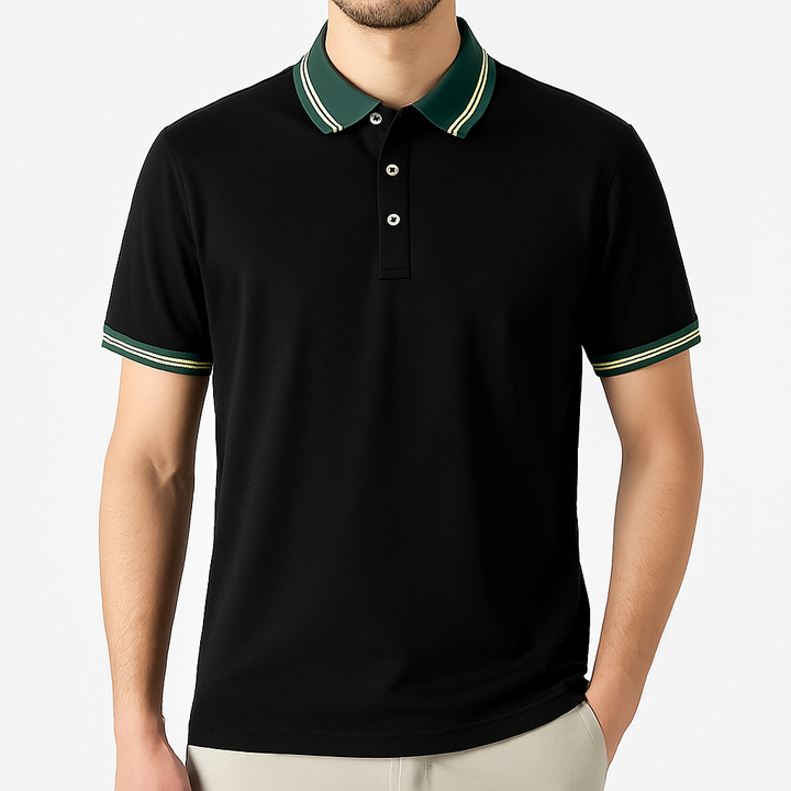 T shirt polo lussuosa uomo