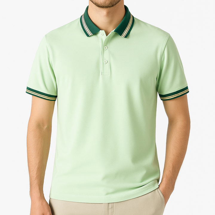 T shirt polo lussuosa uomo
