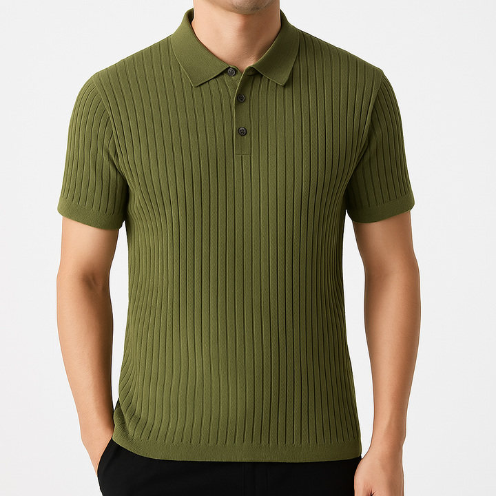 T shirt polo lussuosa uomo costine