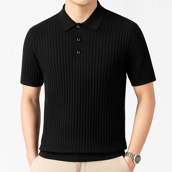T shirt polo lussuosa uomo costine