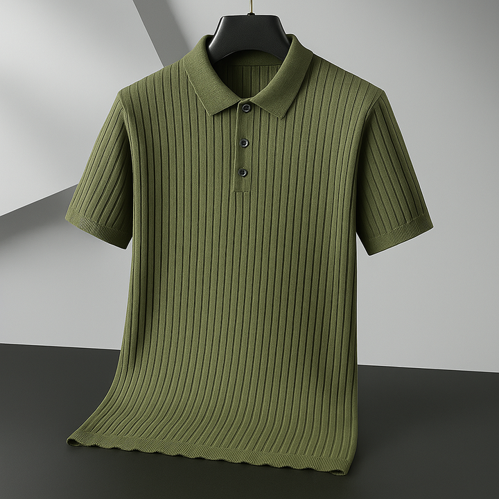 T shirt polo lussuosa uomo costine