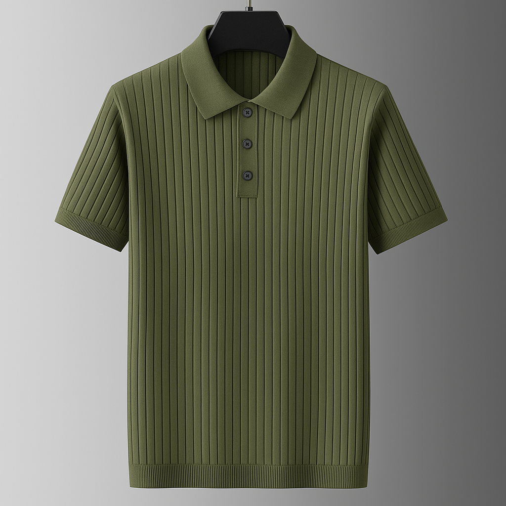 T shirt polo lussuosa uomo costine