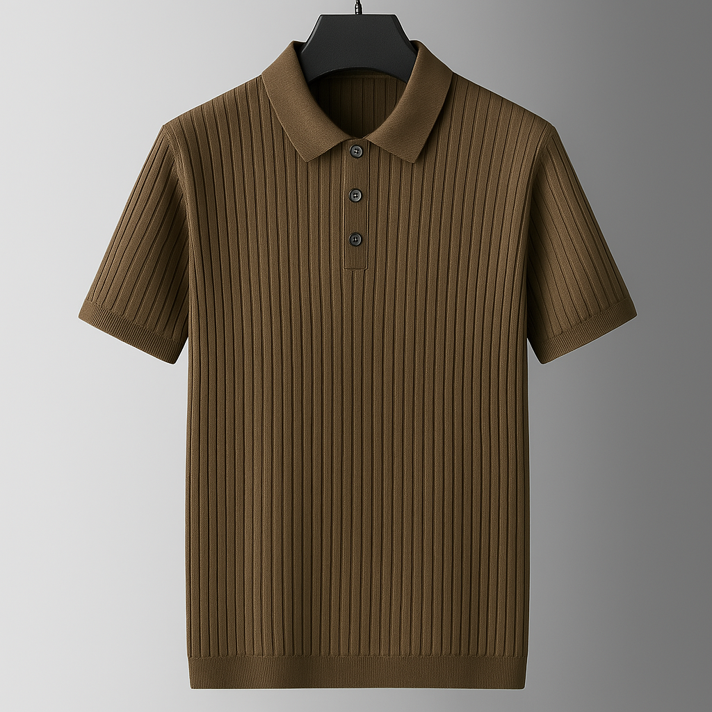 T shirt polo lussuosa uomo costine