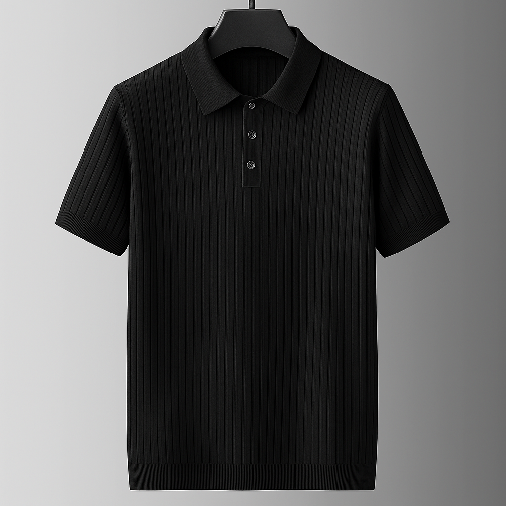 T shirt polo lussuosa uomo costine