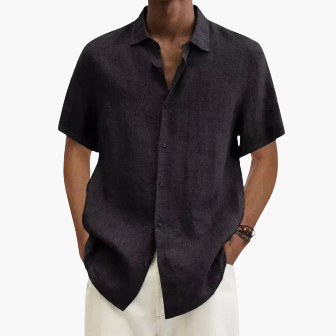 Camicia uomo manica corta elegante
