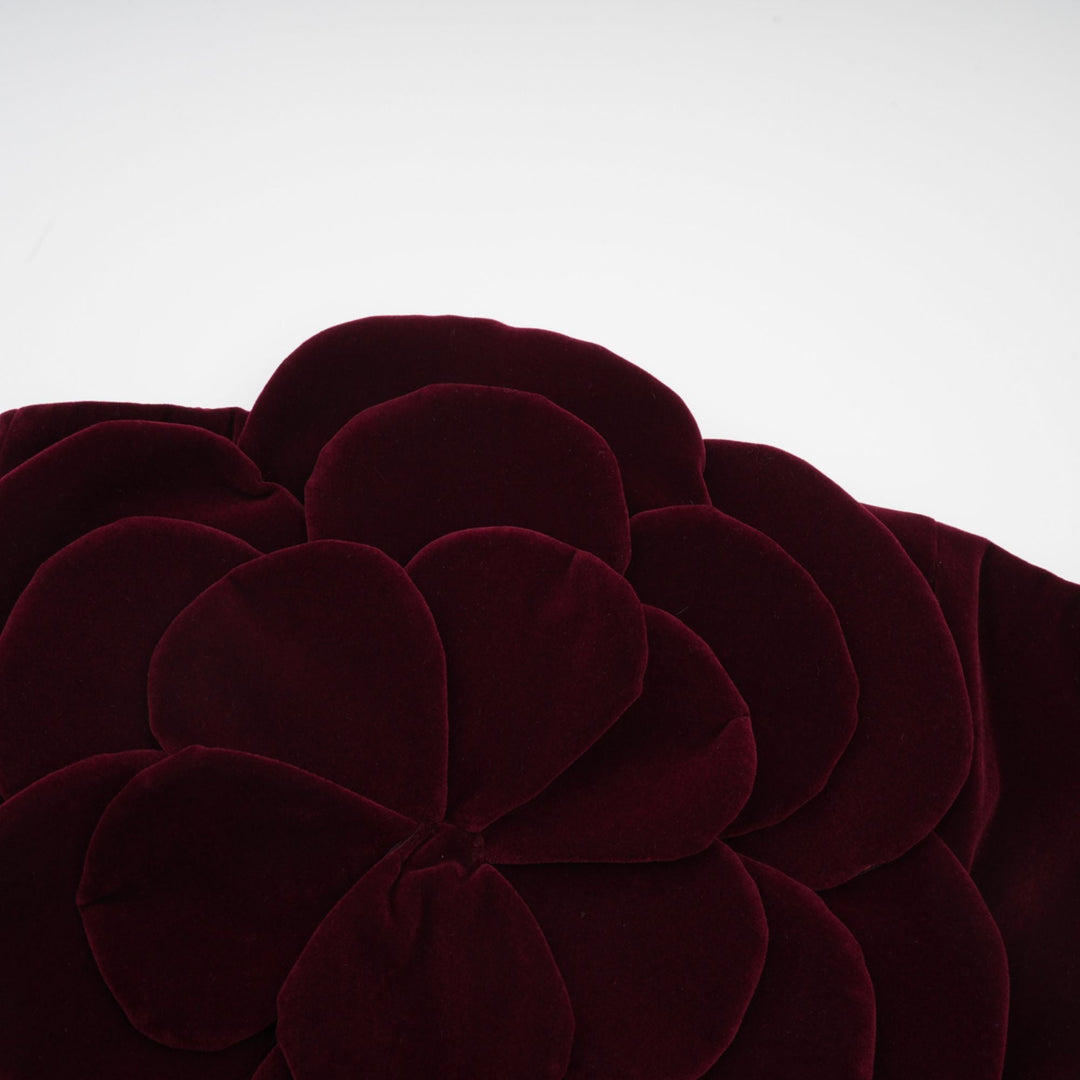 Abito cerimonia elegante floreale rosso