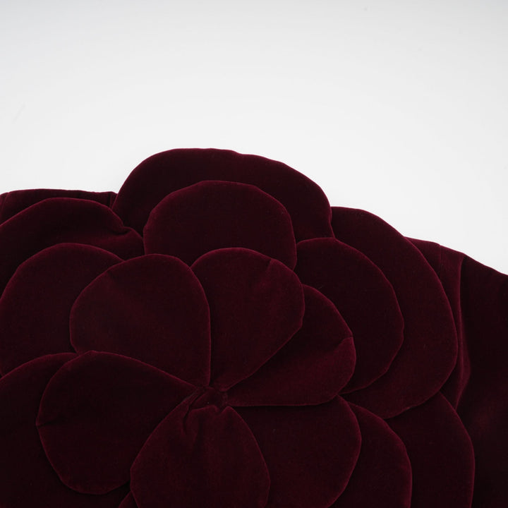 Abito cerimonia elegante floreale rosso