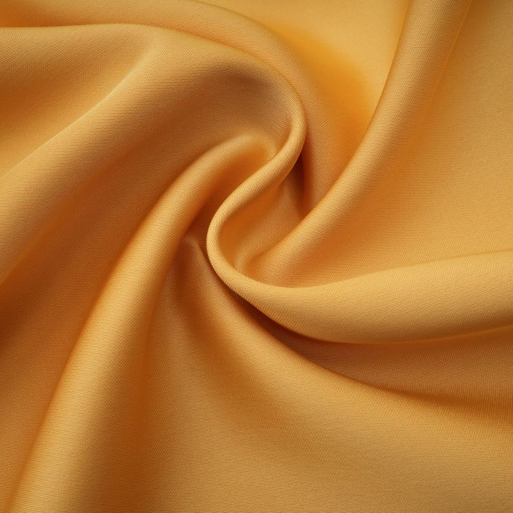 Abito cerimonia raffinato giallo frange