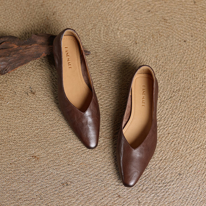 Ballerine Pelle Vera Sofisticate