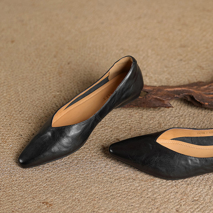 Ballerine Pelle Vera Sofisticate