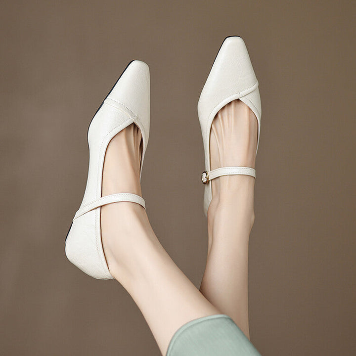 Ballerine Punta Cinturino Classiche