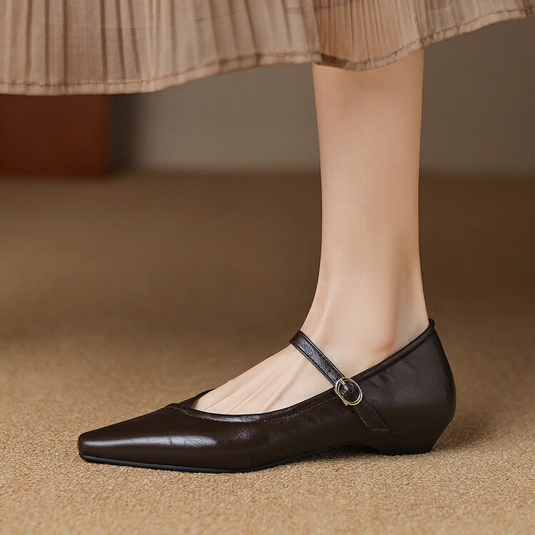 Ballerine Punta Cinturino Classiche