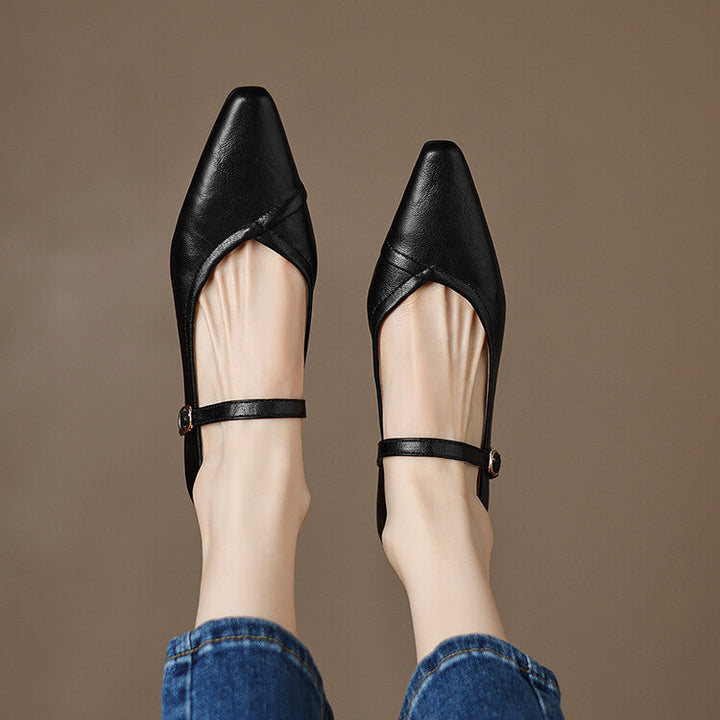 Ballerine Punta Cinturino Classiche