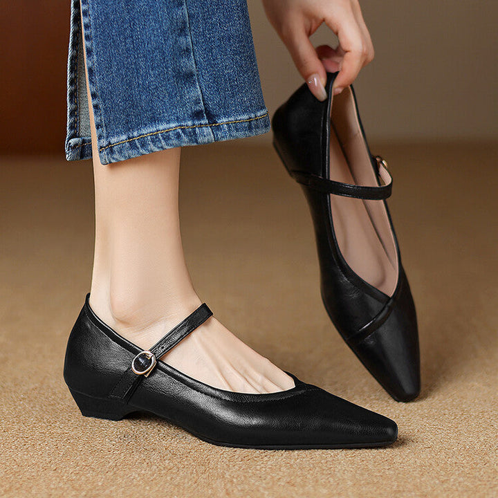 Ballerine Punta Cinturino Classiche