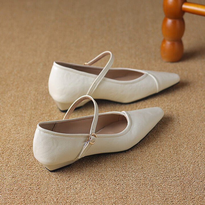 Ballerine Punta Cinturino Classiche