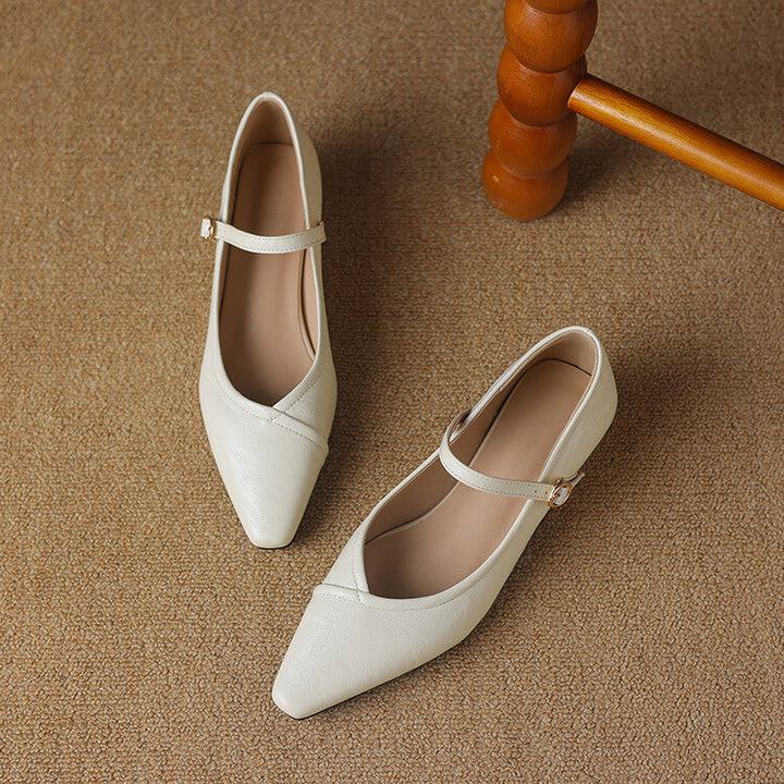 Ballerine Punta Cinturino Classiche