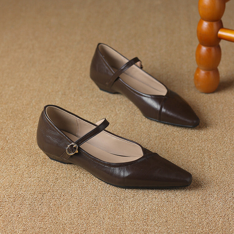 Ballerine Punta Cinturino Classiche