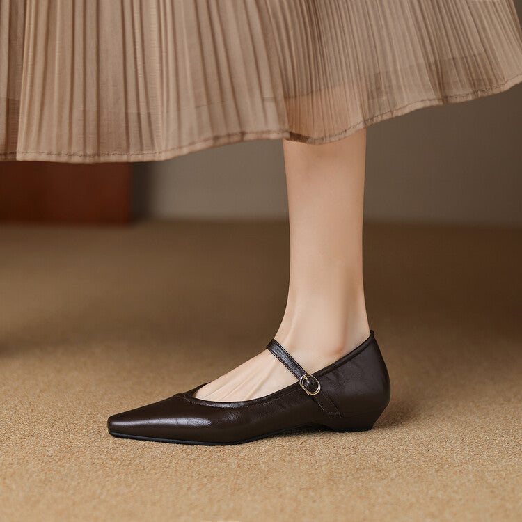 Ballerine Punta Cinturino Classiche