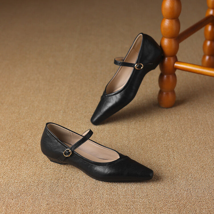 Ballerine Punta Cinturino Classiche
